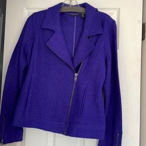 Wool Knit Tahari Jacket